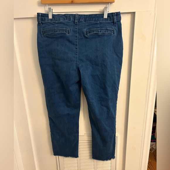 Frank & Eileen Wicklow Italian denim crop jeans size 12 - Picture 5 of 8